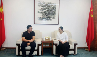 黎平县中等职业学校校长刘名巍一行到我校洽谈"3+4"中本贯通人才培养合作